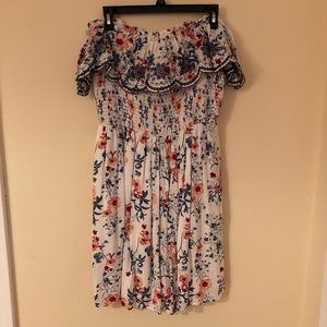 Off the shoulder dress